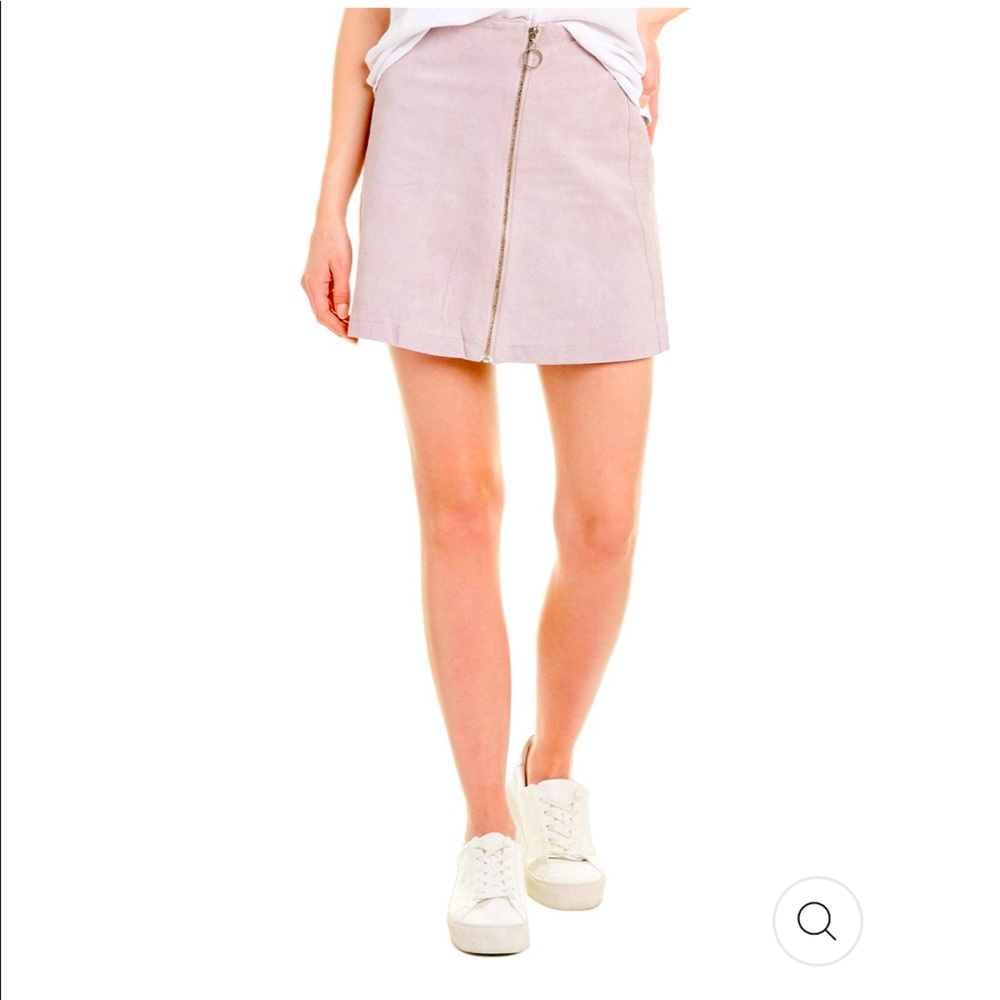 Capulet Lavender Suede Skirt